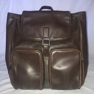 Brown Coach Backpack